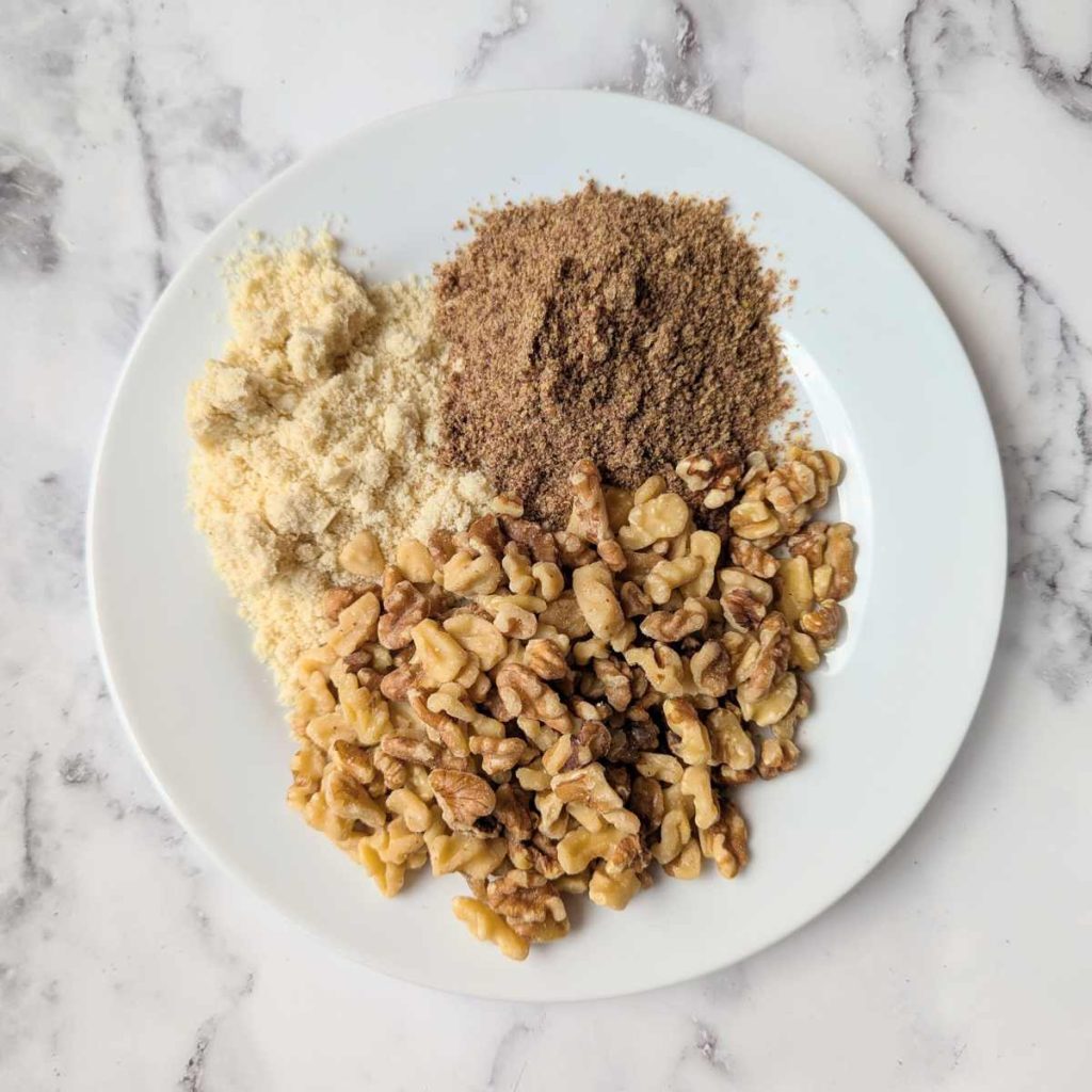 Dry ingredients for High protein muffins without protein powder